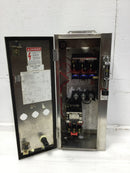 Square D 30 Amp 200-575V 3 Pole Fused Nema Type 4 Stainless Steel Switch/Starter