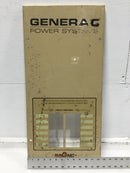 Generac GV-642066 100A 12 Space 120/240V Front Cover 26 1/2" x 12 1/2"