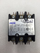 MCG MCDP303 30 Amp 3 Pole 120-600 VAC Definite Purpose Contactor w/120 VAC Coil