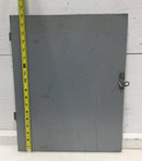 Siemens MC0816B1150RCT Rainproof Combination Metering Door Only 150 Amp 120/240V 18 1/8" x 14 3/8"