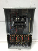 Meter Devices 602U3040C13-202 30 Amp 3 Phase 4-Wire 600 VAC Nema 3R Meter Socket