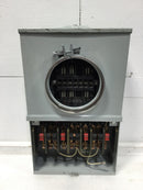 Meter Devices 602U3040C13-202 30 Amp 3 Phase 4-Wire 600 VAC Nema 3R Meter Socket