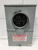 Meter Devices 602U3040C13-202 30 Amp 3 Phase 4-Wire 600 VAC Nema 3R Meter Socket