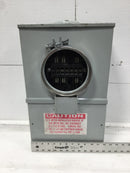 Meter Devices 602U3040C13-202 30 Amp 3 Phase 4-Wire 600 VAC Nema 3R Meter Socket