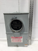 Meter Devices 602U3040C13-202 30 Amp 3 Phase 4-Wire 600 VAC Nema 3R Meter Socket