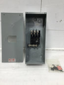 General Electric TQL100F 100 Amp 3 Space 240V Type 3R Enclosure 17 7/8" x 7 5/8"