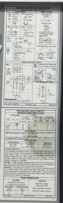 Eaton ECN1801EBA 30 Amp 3 Phase 120/208V Combination Starter w/Disconnect