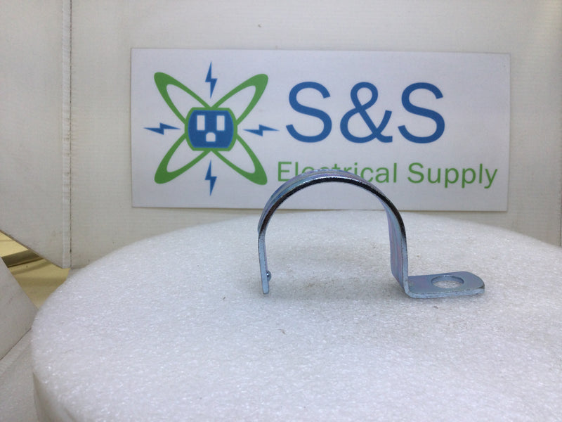 Hubbell/Raco 1338 2" Rigid Push-On One Hole Conduit Strap - Box of 25