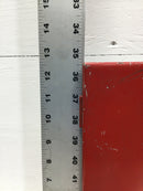 General Electric TH3361 30 Amp 3 Space 600V Fusible Safety Switch 12 5/8" x 9"