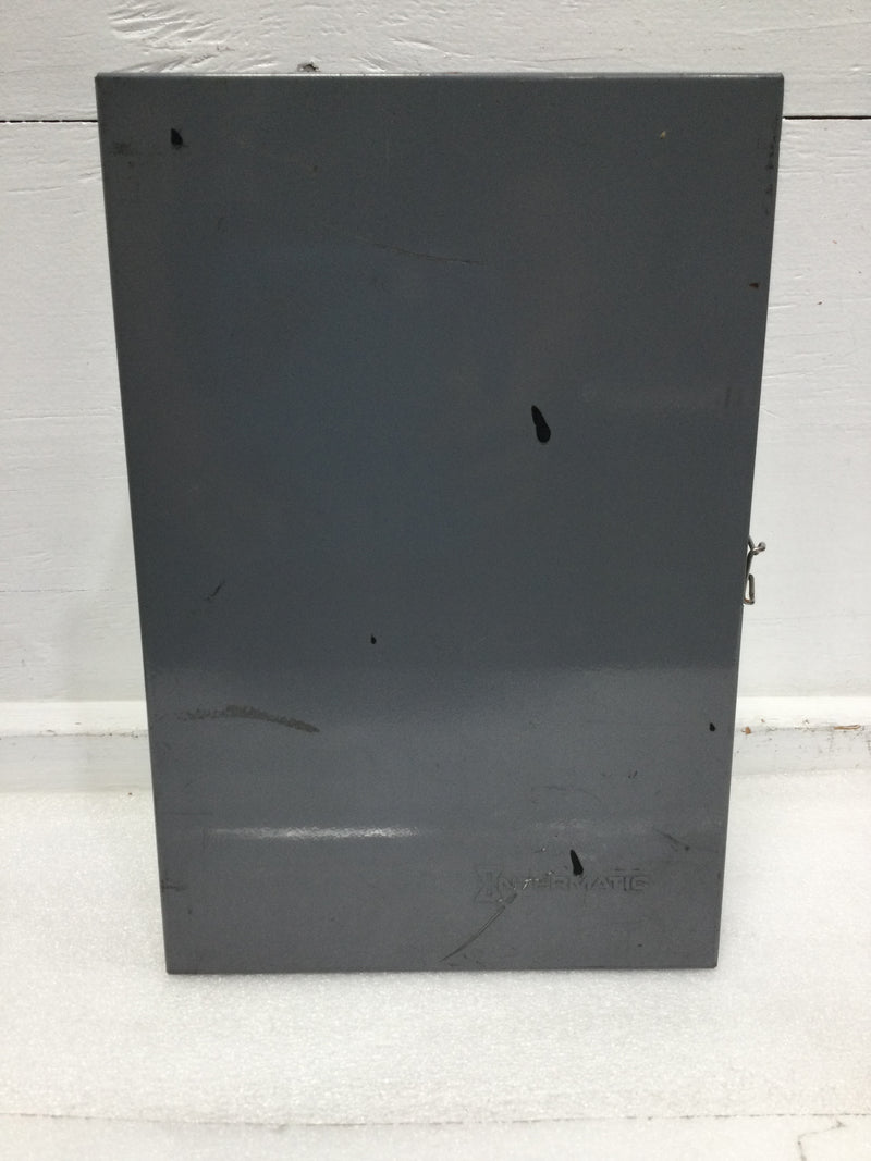 Intermatic T7401BR 40A 4P 120/480V Seven-Day Dial Time Switch 12 7/8" x 8 5/8"