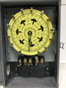 Intermatic T7401BR 40A 4P 120/480V Seven-Day Dial Time Switch 12 7/8" x 8 5/8"