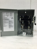 Eaton/Cutler-Hammer DG222NGB 60 Amp 240V Fusible Disconnect 14 1/4" x 9"