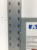 Eaton/Cutler-Hammer DG222NGB 60 Amp 240V Fusible Disconnect 14 1/4" x 9"