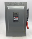 Siemens HF222N 60 Amp 2 Pole 120/240V Fused Heavy Duty Safety Switch