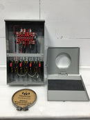 Milbank U4427-XL-21 20 Amp 3 Phase 600V Meter Socket Enclosure 20 1/4" x 12"