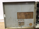 General Electric FVK422R 60A 3 Pole 240V Fusible Flex-A-Plug Buss Plug/Enclosure