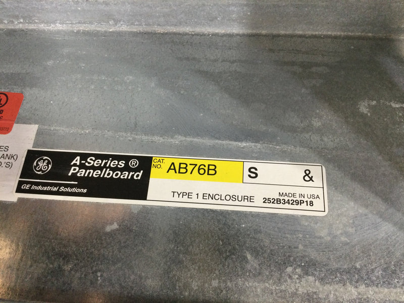 GE AEF3424KBX 400 Amp 480/277V 3 Phase 4W 42 Space A-Series II Panelboard