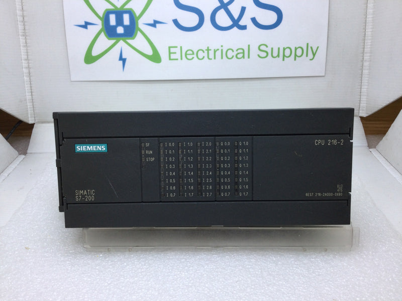 Siemens S7-200 Simatic 6ES7 216-2AD00-OXB0 PLC Module Processor 2-Ports