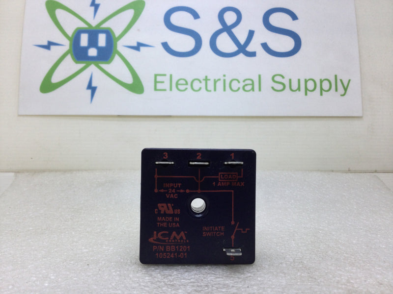 ICM Controls 105241-01 BB1201 24 VAC Air Handler Time Delay Relay