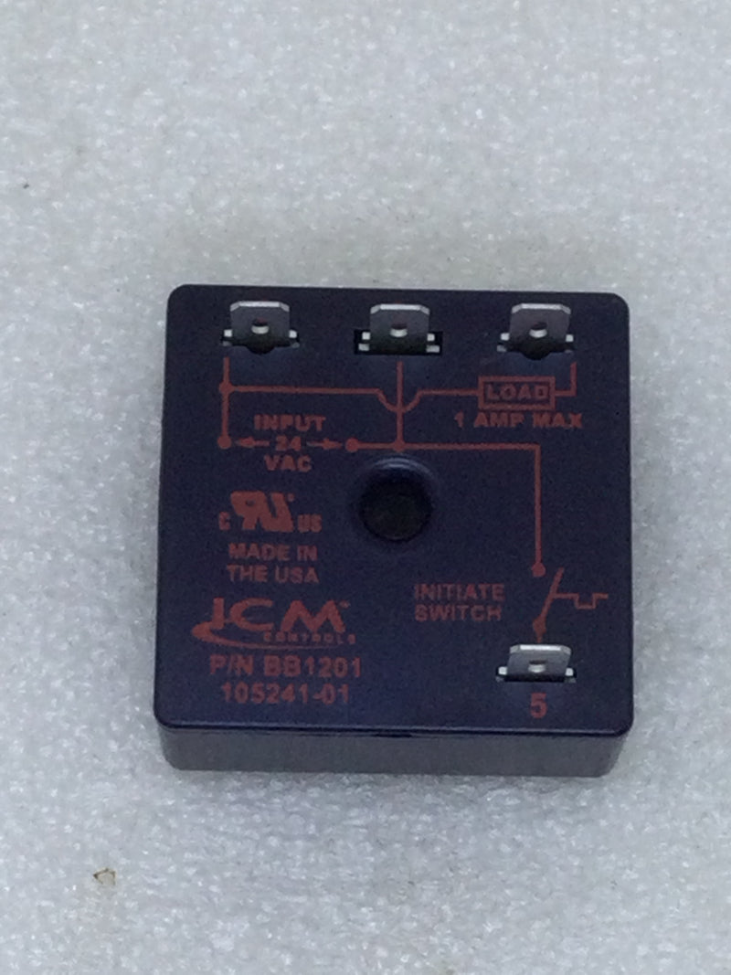ICM Controls 105241-01 BB1201 24 VAC Air Handler Time Delay Relay