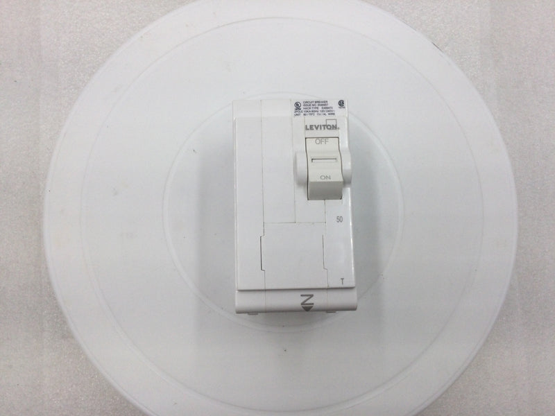 Leviton LB250-T 50 Amp 2 Pole Standard Thermal Magnetic Branch Circuit Breaker