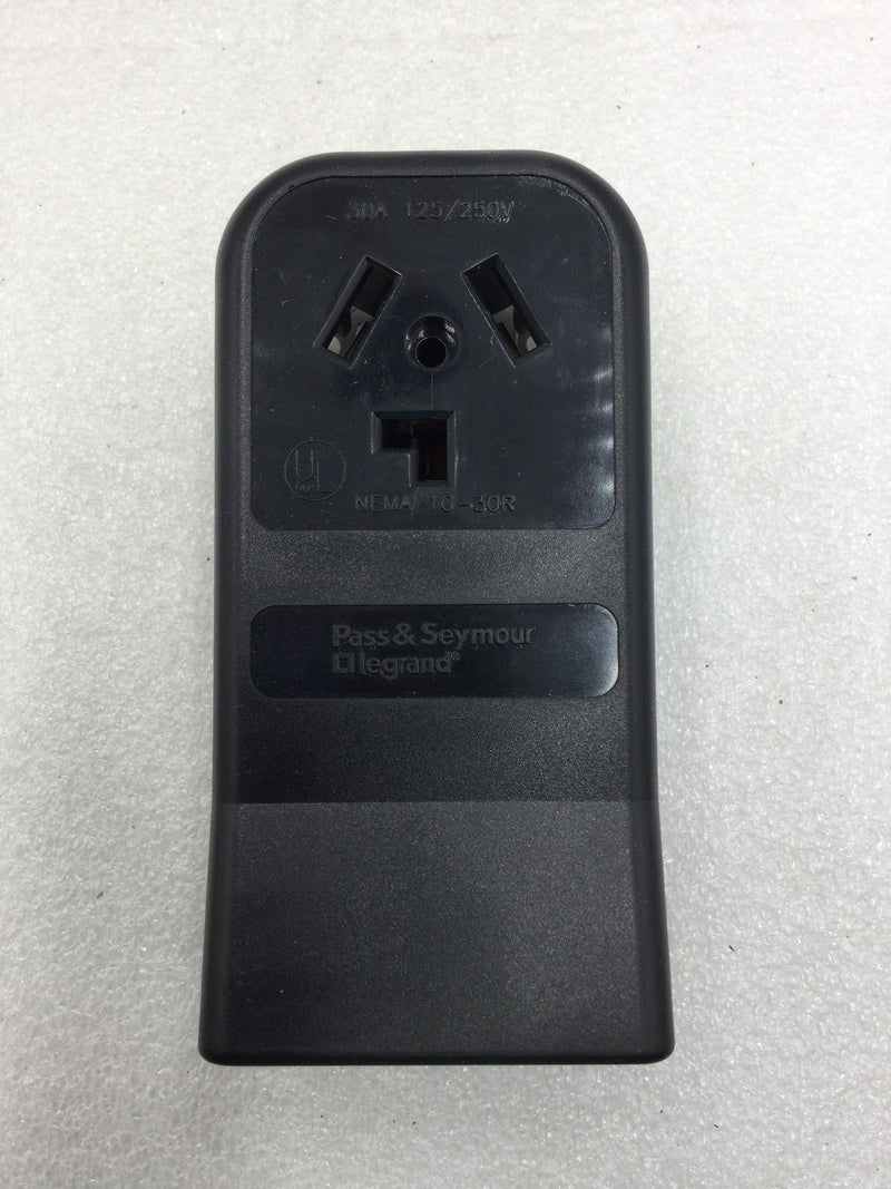 Pass & Seymour 388 Surface Mount Dryer Receptacle 30 Amp 125/250 VAC Nema 10-30R Rated