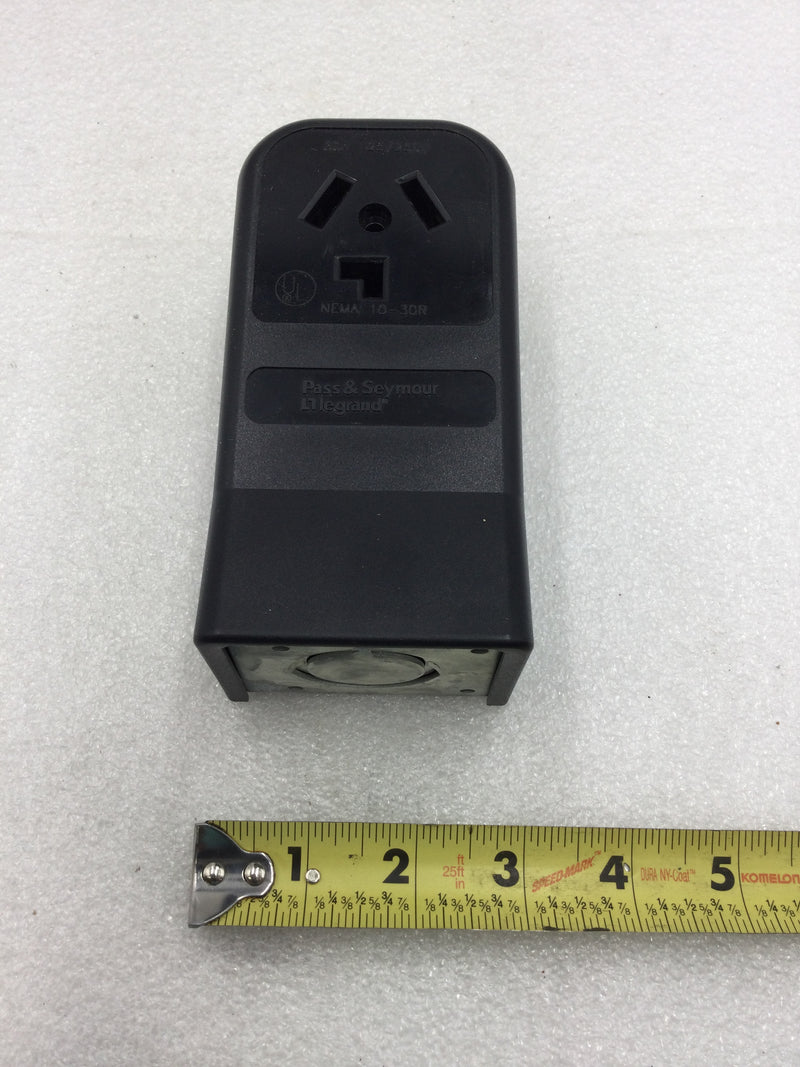 Pass & Seymour 388 Surface Mount Dryer Receptacle 30 Amp 125/250 VAC Nema 10-30R Rated