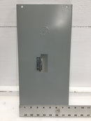 GE General Electric TE100F/S 100 Amp 600V Disconnect Dead Front 17" x 7 7/8"