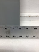 GE General Electric TE100F/S 100 Amp 600V Disconnect Dead Front 17" x 7 7/8"