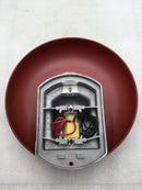W.L. Jenkins 4025 120 VAC 10" Outdoor Rated Fire Alarm Bell in Red