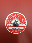 W.L. Jenkins 4025 120 VAC 10" Outdoor Rated Fire Alarm Bell in Red