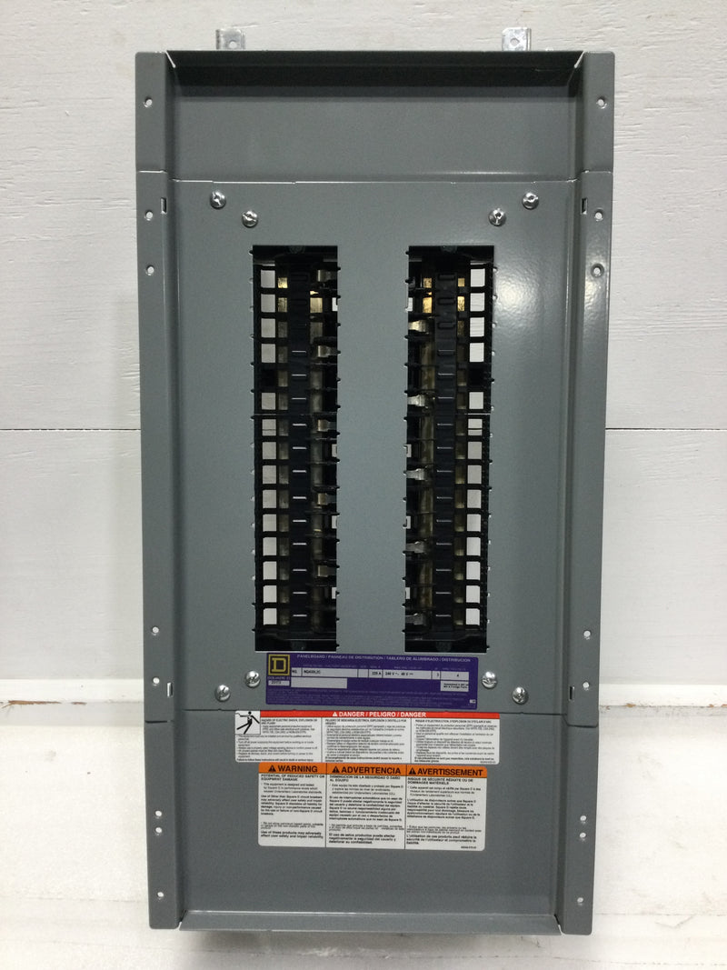 Square D NQ430L2C 225 Amp 30 Space 240V Interior Panelboard 27 3/4" x 12 3/4"