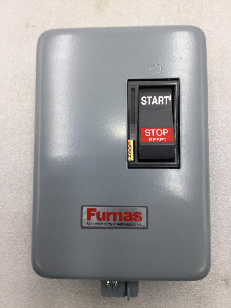 Démarreur Moteur Furnas Siemens 11CB2BF - Classe 11, Bobine 120V AC, 2 Pôles 1 Phase - Neuf