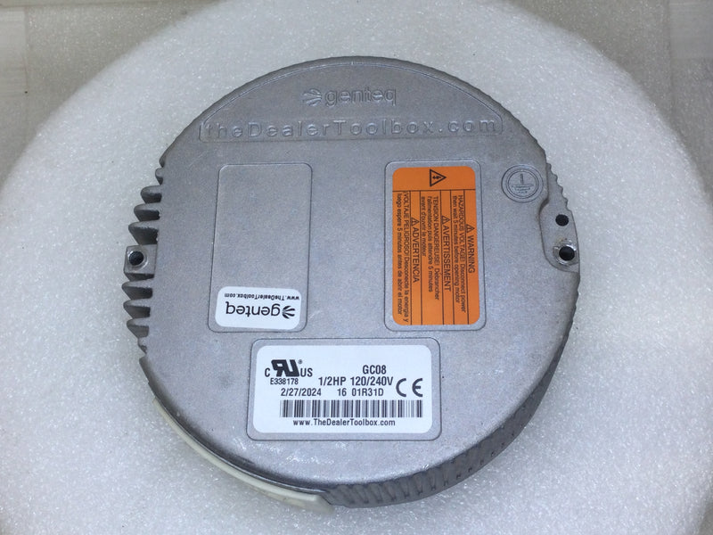 Genteq GC08 Motor Control Module 1/2HP 120/240V E338178