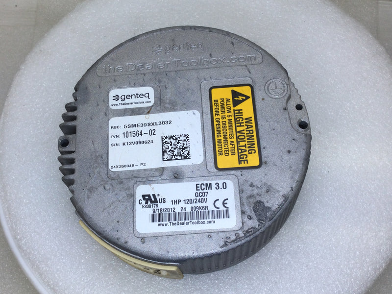 Genteq GC07 Motor Control Module 1HP 120/240V E338178