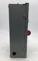 Eaton DH261URK 30 Amp 2 Pole 1 Phase 600V Non-Fused Heavy Duty Safety Switch