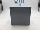 Cantex 5133711 6" x 6" x 6" PVC Junction Box Nema 4X with Screw Top Cover