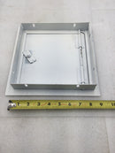 Elmdor DW8X8PC-SDL 8" X 8" Metal Wall and Ceiling Access Door w/Frame in White