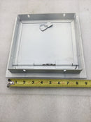 Elmdor DW8X8PC-SDL 8" X 8" Metal Wall and Ceiling Access Door w/Frame in White