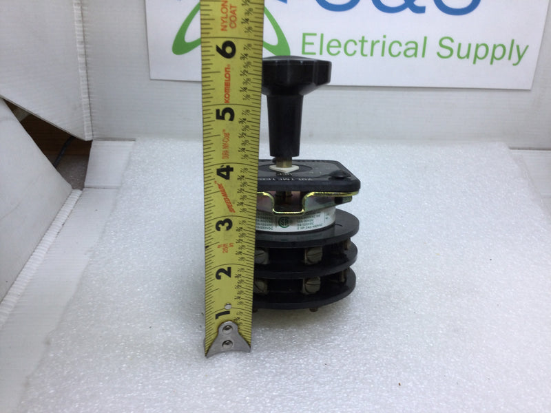 ElectroSwitch 2405C Series 24 Rotary Volt Meter Switch 7-Postion Switc