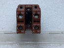 Siemens 3SB14 00-0B Selector Switch 3-Position Left Maintain Right Momentary AC-12 10 Amp AC-15 6 Amp 230V
