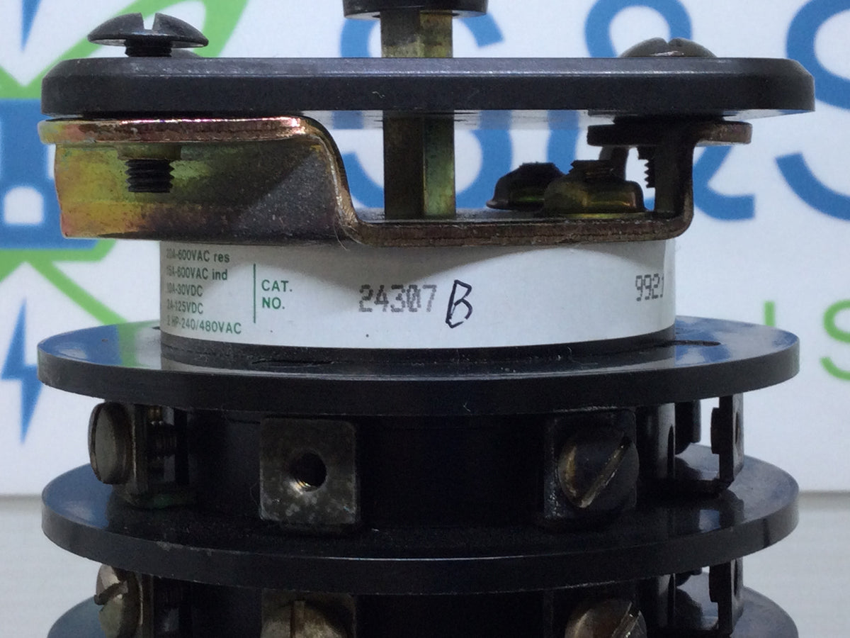 switch合計3台 Electroswitch 24307B Sync Source Switch Series 24
