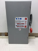 Eaton DH363NGK 100 Amp 277-600 VAC 3 Phase Nema Type 1 Heavy Duty Fusible Safety Switch