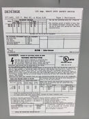 Eaton DH363NGK 100 Amp 277-600 VAC 3 Phase Nema Type 1 Heavy Duty Fusible Safety Switch