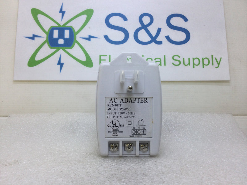 Revo America RE2440TF 24VAC 40VA Plug in Transformer
