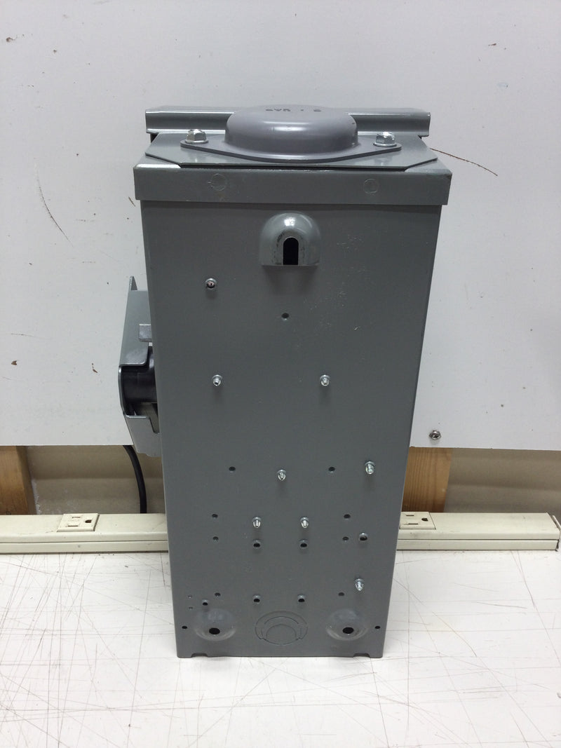 Square D VH321NRB 30 Amp Heavy Duty VisiPac Fusible Safety Switch 3 Phase 240 VAC in Nema 3R Enclosure