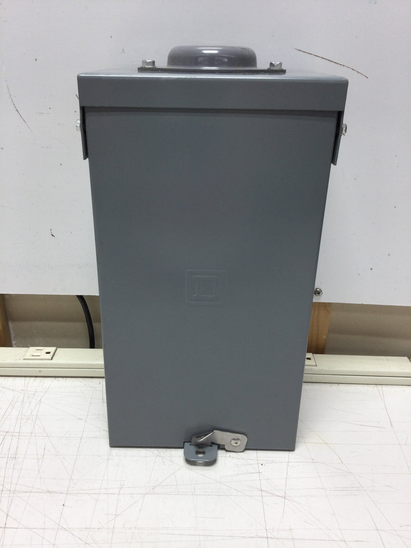 Square D QO2100NRB 100 Amp 1-Phase 240V Breaker-Disconnect