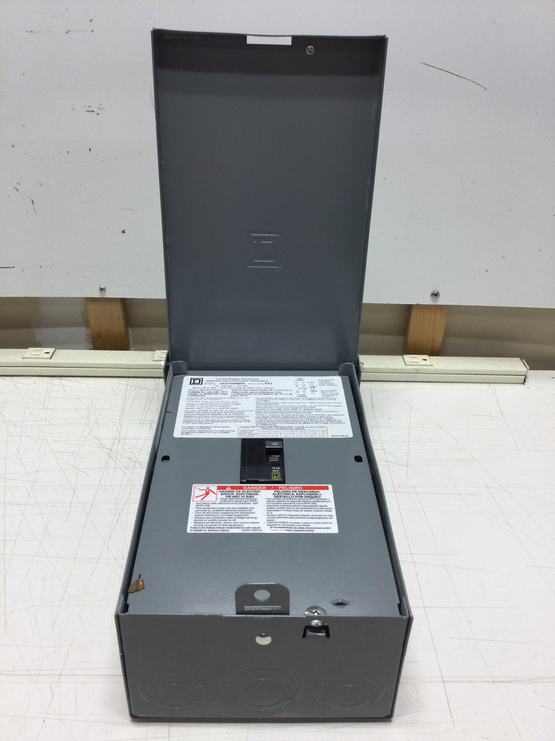 Square D QO2100NRB 100 Amp 1-Phase 240V Breaker-Disconnect
