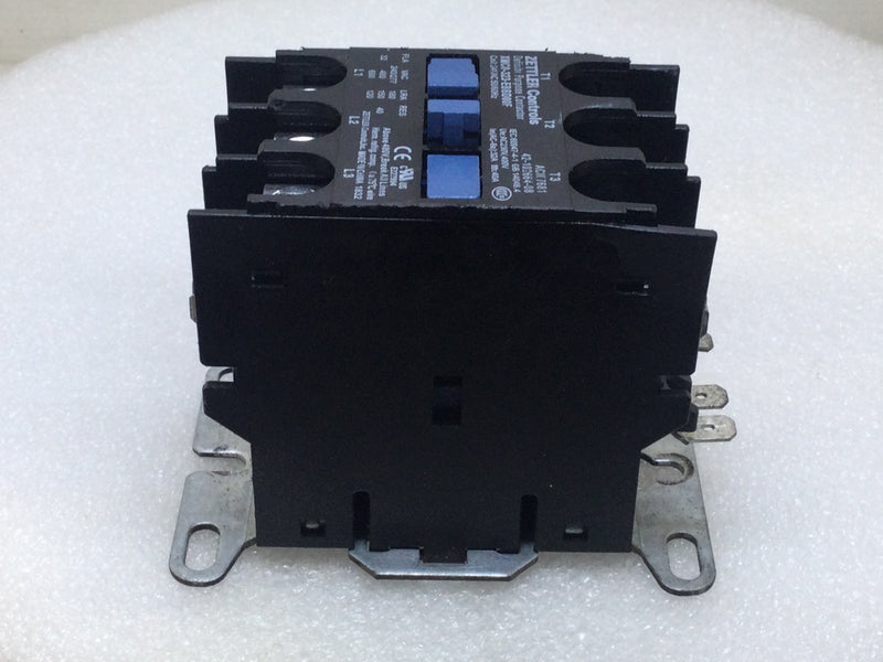 Zettler Controls XMC0-323-EBBD00F 40 Amp 3 Pole 600V Contactor Coil