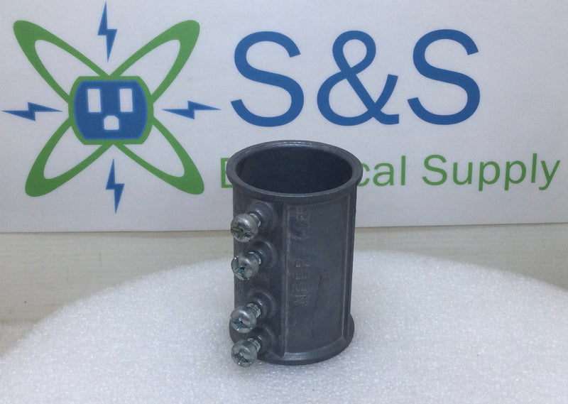 Appleton/Neer TC-515 1 1/2" EMT Set-Screw Coupling/Conduit Connector